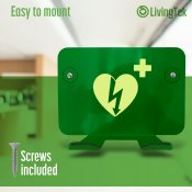Defibrillator zur Wandmontage
