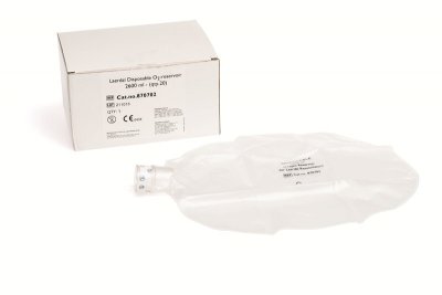 Disposable O2-reservoir bag, 2600 ml, pkg.20